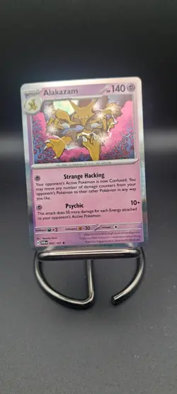 Alakazam 82/167 Holo Rare Twilight Masquerade Pokemon TCG Card NM - Image 1