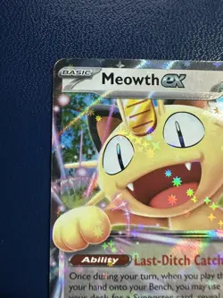 Meowth ex 062/088 Holo - Pokemon Perfect Order NM - Image 2