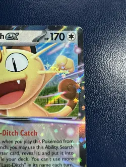 Meowth ex 062/088 Holo - Pokemon Perfect Order NM - Image 3