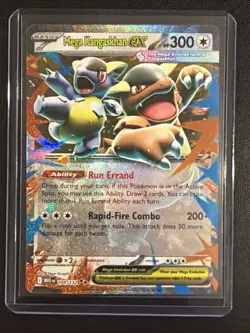 Mega Kangaskhan ex 104/132 Mega Evolution Double Rare Pokemon TCG - Image 1