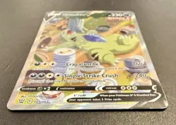 Pokemon TCG Tyranitar V 155/163 Alt Full Art Holo Ultra Rare HP 230 - Image 2