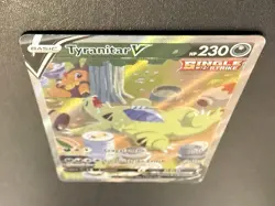 Pokemon TCG Tyranitar V 155/163 Alt Full Art Holo Ultra Rare HP 230 - Image 3