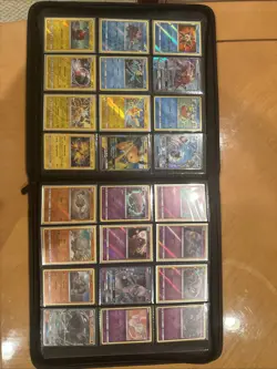 Hidden Fates INCOMPLETE Binder Collection Pokemon Cards TCG Lot NM - Image 2