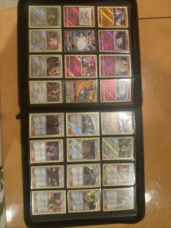 Hidden Fates INCOMPLETE Binder Collection Pokemon Cards TCG Lot NM - Image 3