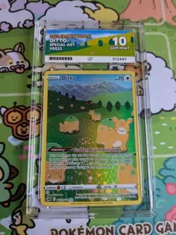 Pokemon TCG Ditto Crown Zenith-Galarian Gallery GG22/GG70 Ace 10 - Image 1