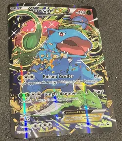 Pokemon Charizard XY121 Blastoise XY122 Venusaur XY123 Pikachu XY124 Jumbo - Image 5