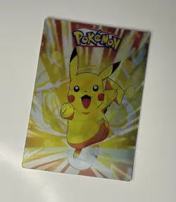 Rare Pokemon Lenticular 3D Holographic Pikachu Charmander Squirtle Bulbasaur - Image 1