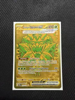 Teal Mask Ogerpon ex 177/131 Sv: Prismatic Evolutions English Holo Hyper 210 - Image 1