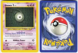 Pokemon UNOWN [Z] 60/105 Neo Destiny UNLIMITED LP - Image 3