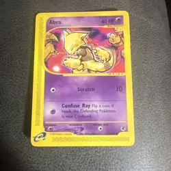 Pokemon TCG Abra Expedition Base Set 93/165 Common Regular Basic 40 HP Mint - Image 1