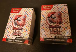 2x Sealed Pokemon 151 Booster Bundles. Brand New - Image 1