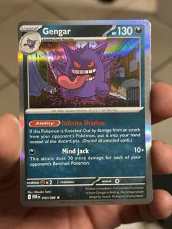 Pokemon TCG Gengar 050/088 Perfect Order Holo Rare - Image 1