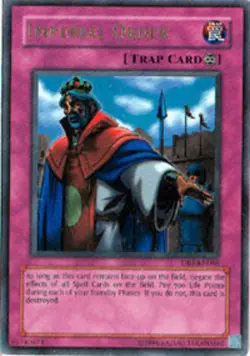 Yugioh! MP Imperial Order - DB1-EN086 - Ultra Rare - Unlimited Edition Moderatel - Image 1