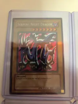 Yu-Gi-Oh! TCG 4 Card Holo Lot Serpent Night Dragon Red-Eyes Metalmorph - Image 2