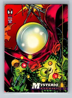 1994 Fleer Amazing Spider-Man #71 Hobgoblin Enemies Marvel Trading Card Base Set - Image 3