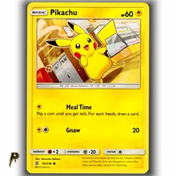 Pokemon Sun & Moon Unified Minds Pikachu 55/236 Non Holo Common NM - Image 1