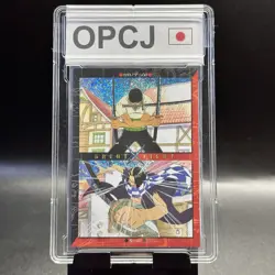 Zoro Cabaji 2000 One Piece Carddass Masters Holo Japanese Vintage Bandai 64 - Image 1