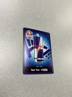 Red Bull Double DON!! Blue Foil Card Promo Card One Piece TCG Tournament - Image 2