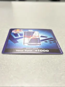 Red Bull Double DON!! Blue Foil Card Promo Card One Piece TCG Tournament - Image 4