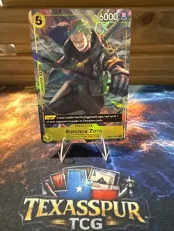 Roronoa Zoro (Illustration Box Vol.3) OP07-113 One Piece Promotion Cards Foil - Image 1