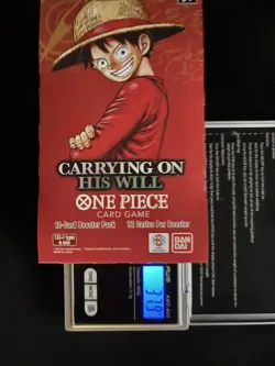 One Piece OP-13 CARRYING ON HIS WILL Sleeved Booster Pack - Heavy - 37.9g - Image 1