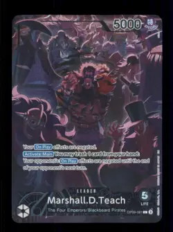 Marshall.D.Teach (English Version 2nd Anniversary Set) L Foil One Piece Promotio - Image 1