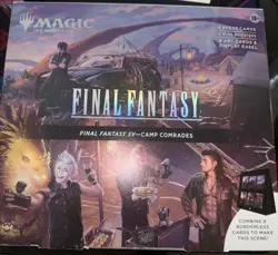 Magic The Gathering - Final Fantasy Scene Box - Camp Comrades - Image 1