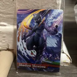 Shadow Mewtwo Pokken Tournament Sealed Card Nintendo Amiibo - Image 1