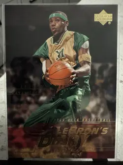 2003-04 Upper Deck - Lebron's Diary LeBron James #LJ4 (RC) - Image 1