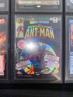 MTG Marvel - Astonishing Ant-Man (Foil) (Borderless) NM Comic Art Magic Card - Image 2