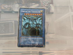 Yu-Gi-Oh! OCG Obelisk the Tormentor Egyptian God Card GBI-002 SECRET RARE - Image 1