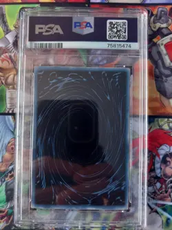 PSA 8 YuGiOh! Obelisk The Tormentor GBI-002 Secret Prismatic Rare Promo 2003 - Image 3