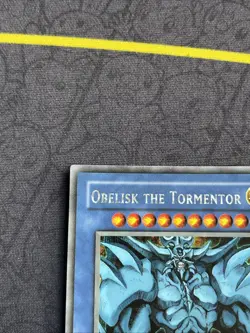 Yu-Gi-Oh! OCG Obelisk the Tormentor Egyptian God Card GBI-002 SECRET RARE - Image 5