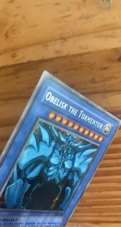 Yu-Gi-Oh! TCG Obelisk the Tormentor God Card GBI-002 SECRET RARE MINT CONDITION - Image 4