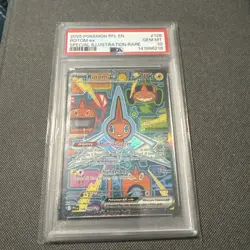 Pokemon Phantasmal Flames Rotom Ex Special Illustration Rare 126/094 PSA 10 Gem - Image 1