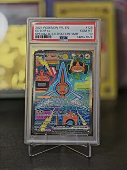 Pokemon Phantasmal Flames Rotom Ex Special Illustration Rare 126/094 PSA 10 Gem - Image 1