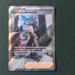 Pokemon Cynthia's Ambition GG60/GG70 Trainer Ultra Rare Holo Crown Zenith Card - Image 1