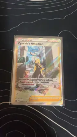 Pokemon Cynthia's Ambition GG60/GG70 Crown Zenith Full Art Holo Ultra Rare - Image 1