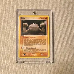 Pokemon Ditto (Geodude) Delta Species Common Regular 62/113 60 HP TCG - Image 1