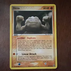 Pokemon Ditto (Geodude) TCG EX Delta Species 62/113 Regular Common 2005 60HP - Image 1