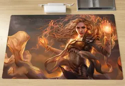 Magic the Gathering SERRA THE BENEVOLENT MTG Playmat TCG CCG Card Game Play Mat - Image 1