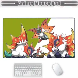 Board Card Gamecartoon Volcarona 3641 Gaming Mouse Pad PTCG CCG MTG Play Mat - Image 1