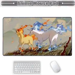 Board Card Gamecartoon Rapidash 226284 Gaming Mouse Pad PTCG CCG MTG Play Mat - Image 1