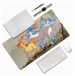 Board Card Gamecartoon Rapidash 226284 Gaming Mouse Pad PTCG CCG MTG Play Mat - Image 3
