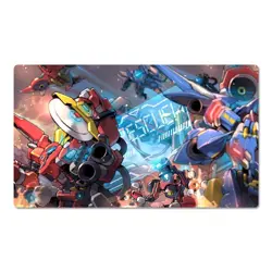 WVICM Table Playmat Rescue-ace TCG CCG Play Pad Trading Card Game Mat Mousepad - Image 1