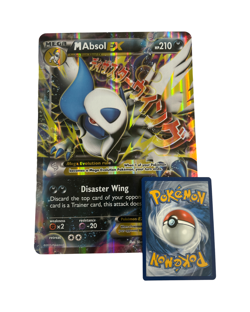 Pokemon TCG Mega Absol EX XY63 JUMBO CARD - Image 1