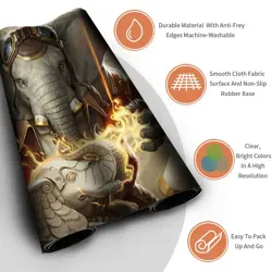 QUINTORIUS, HISTORY CHASER - MTG Playmat | TCG CCG Card Game Mat | Non-Slip Base - Image 3