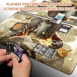 QUINTORIUS, HISTORY CHASER - MTG Playmat | TCG CCG Card Game Mat | Non-Slip Base - Image 5