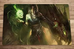 Meren of Clan Nel Toth Trading Card Game MTG Playmat TCG CCG Mat Free Bag - Image 1