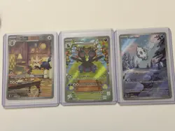 Pokemon TCG 3 Card IR Lot Scarlett & Violet White Flare - Image 1